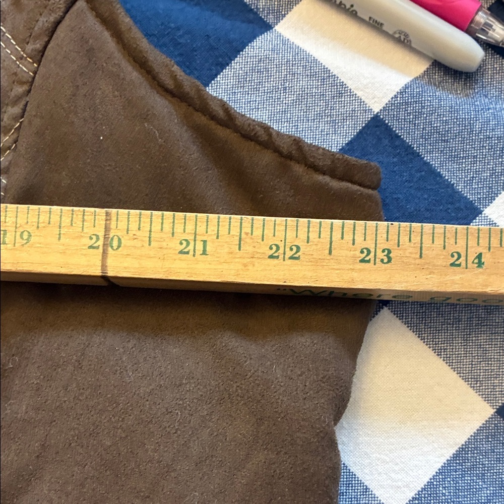 222 Equine Couture Women's Brown / Tan Vest - Picture 7 of 10